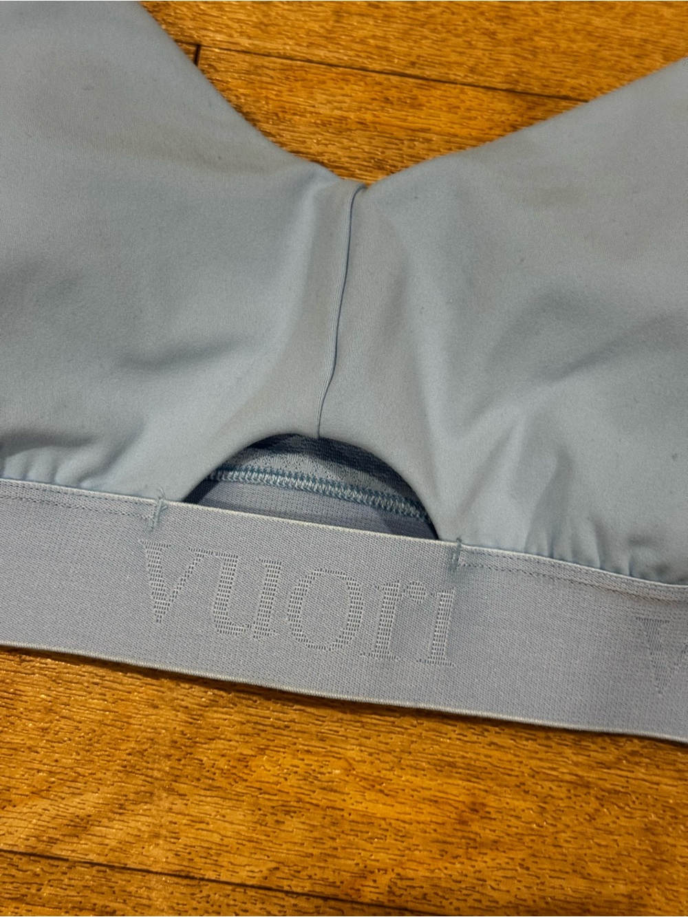 Vuori Elevate Daily Bra Light Blue Size Small - Picture 3 of 5